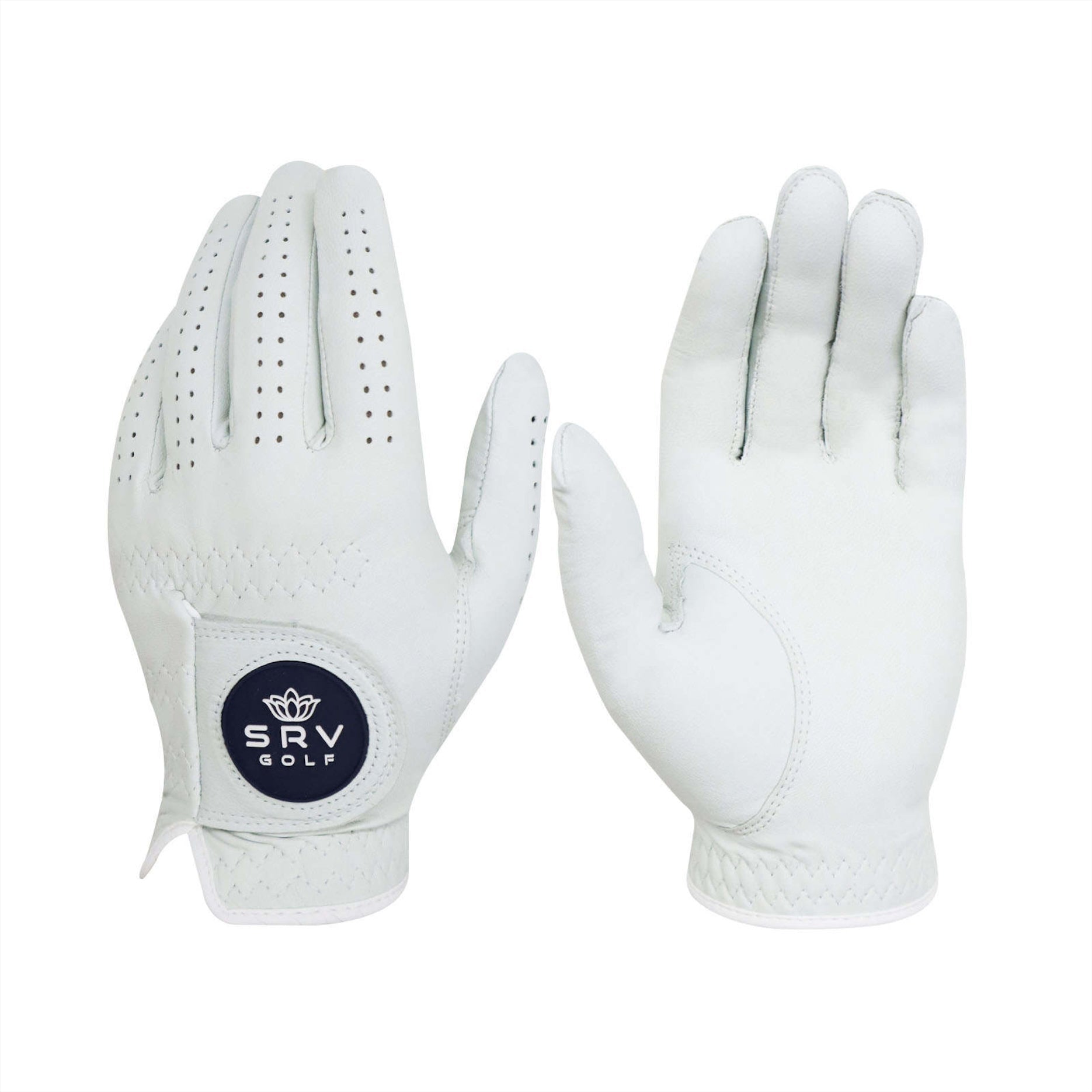 3 Pack Premium Cabretta Leather Pro Golf Glove SRV Golf gloves and