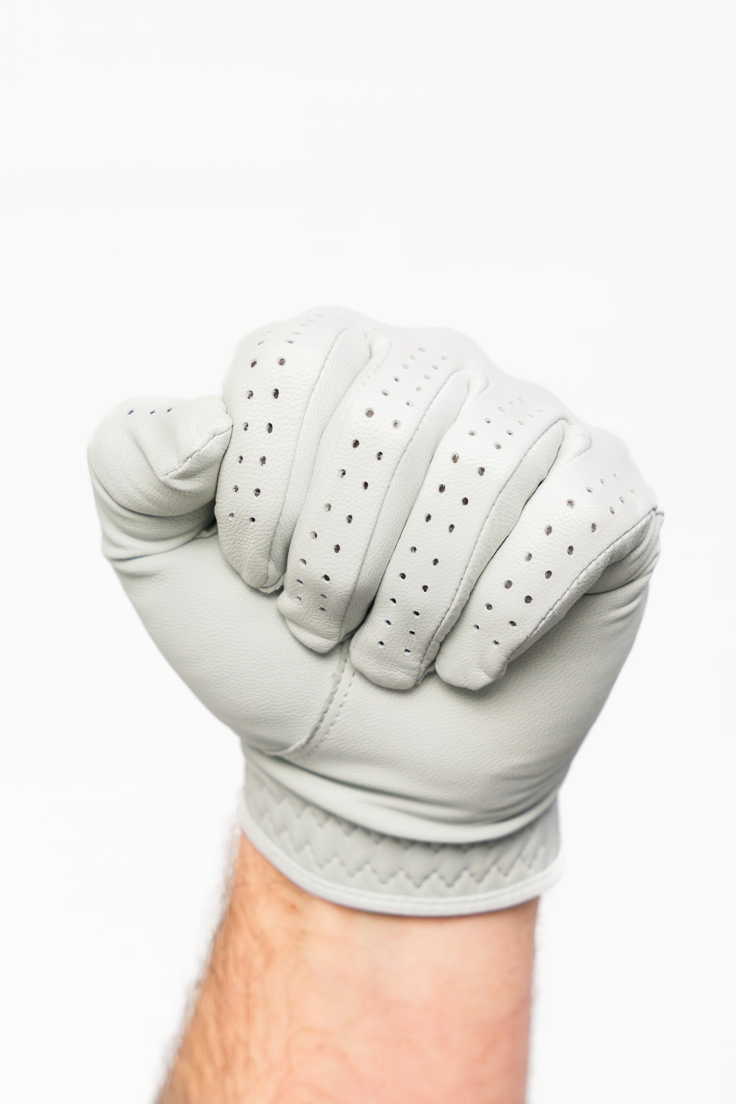 (White) Premium Cabretta Leather Pro Golf Glove